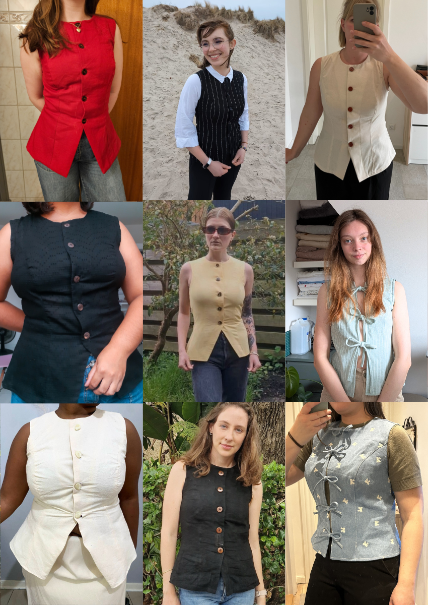Marcela Vest PDF Sewing Pattern