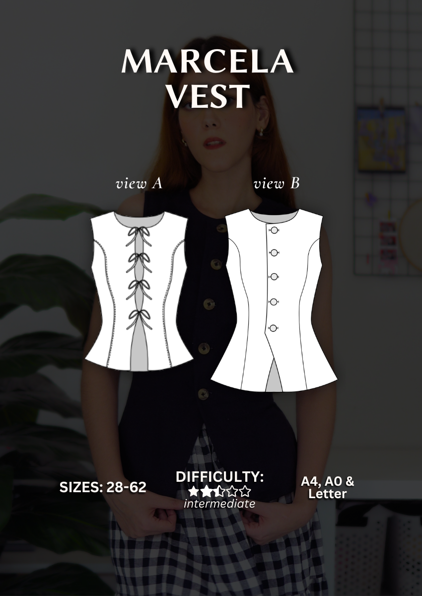 Marcela Vest PDF Sewing Pattern