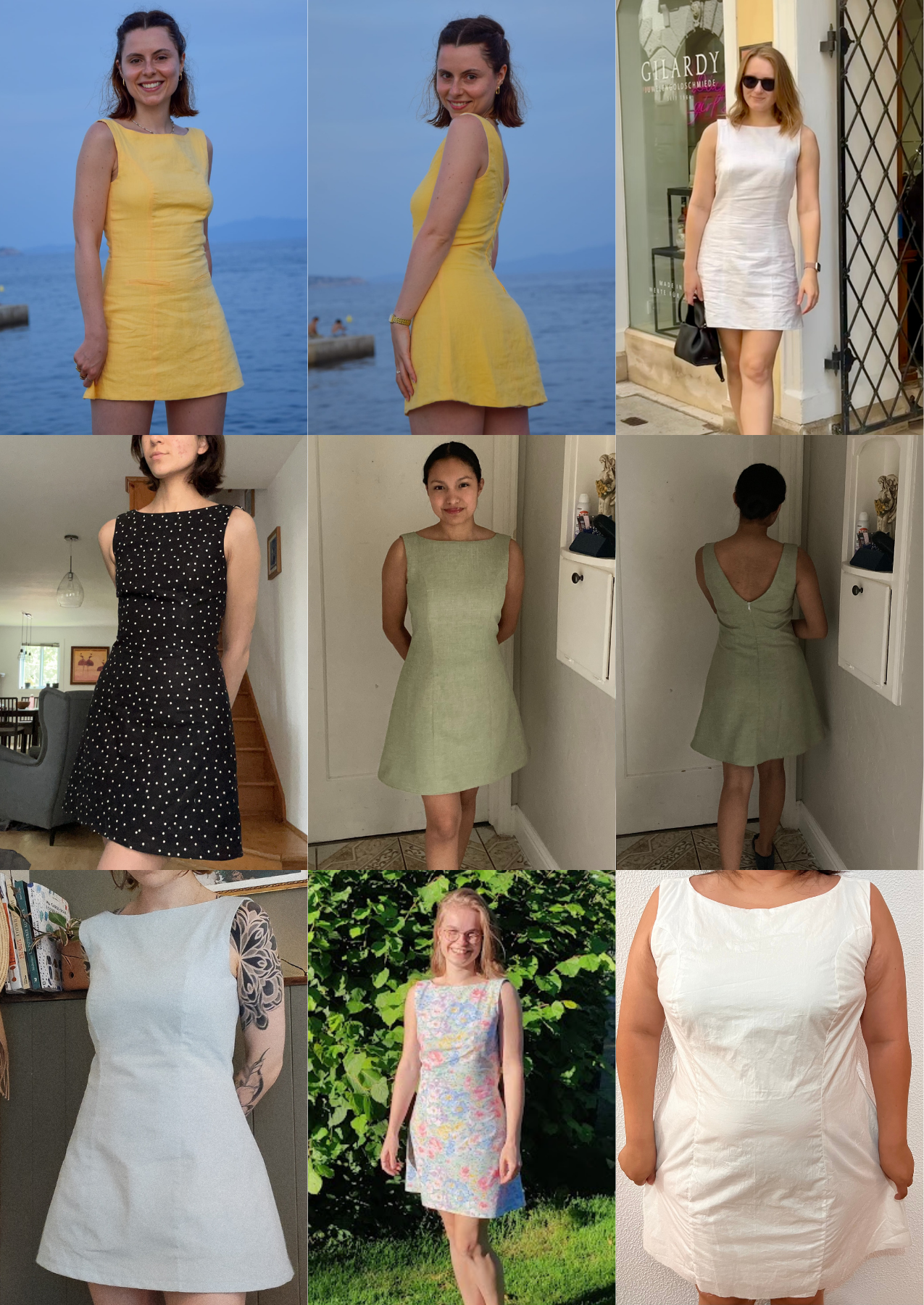 Mylena Dress PDF Sewing Pattern - Range B