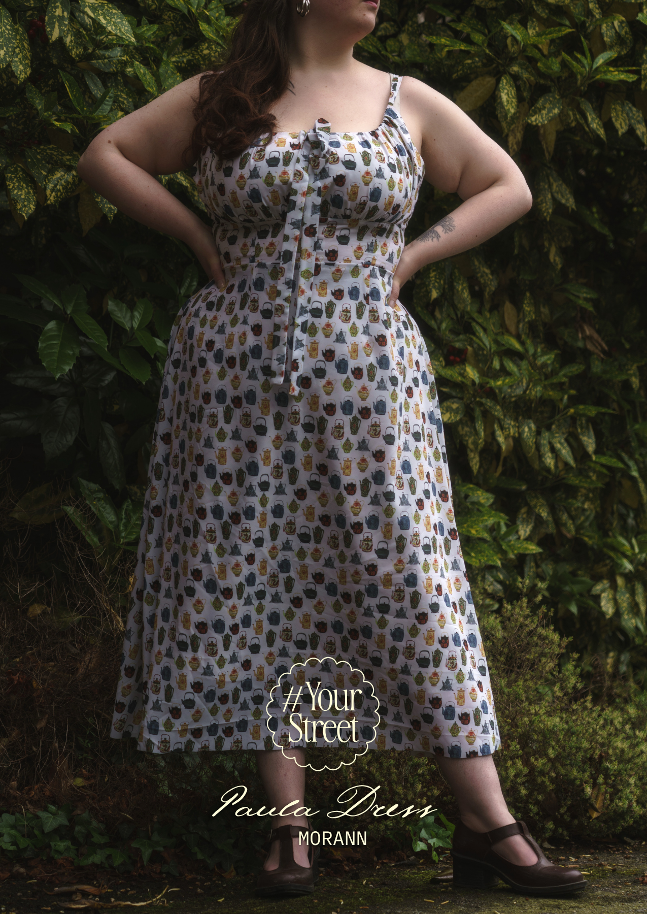 Paula Dress & Top PDF Sewing Pattern | Gathered Bust Milkmaid Sundress | A-Line Midi & Mini Dress