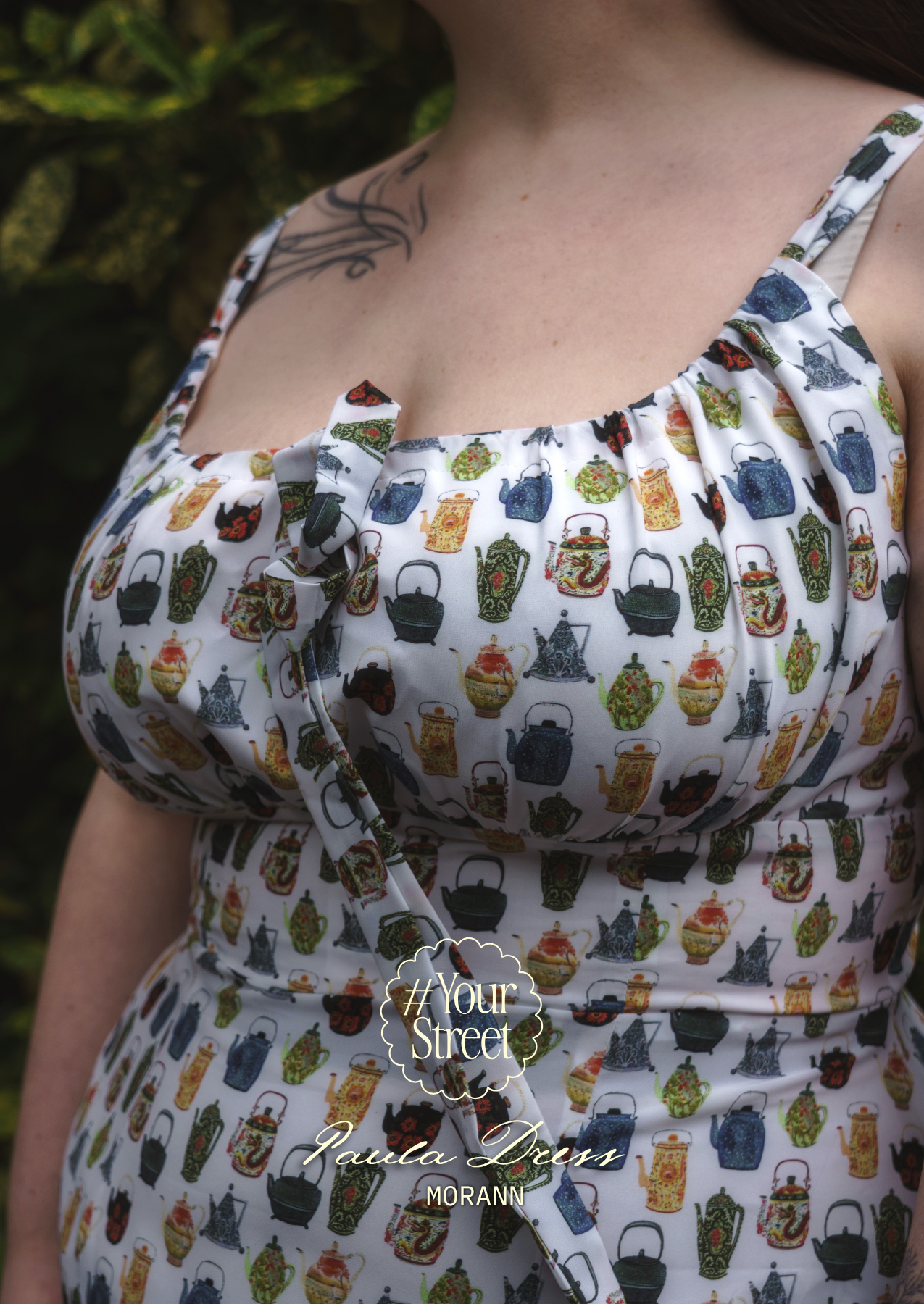 Paula Dress & Top PDF Sewing Pattern | Gathered Bust Milkmaid Sundress | A-Line Midi & Mini Dress