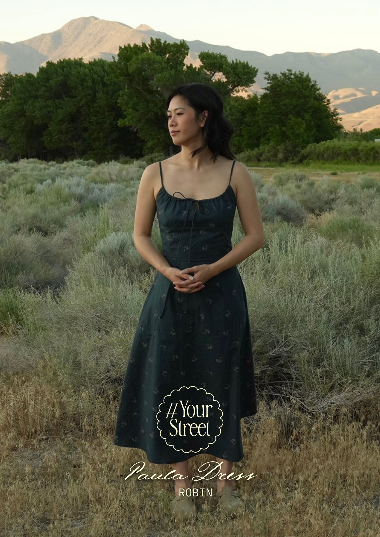 Paula Dress & Top PDF Sewing Pattern | Gathered Bust Milkmaid Sundress | A-Line Midi & Mini Dress