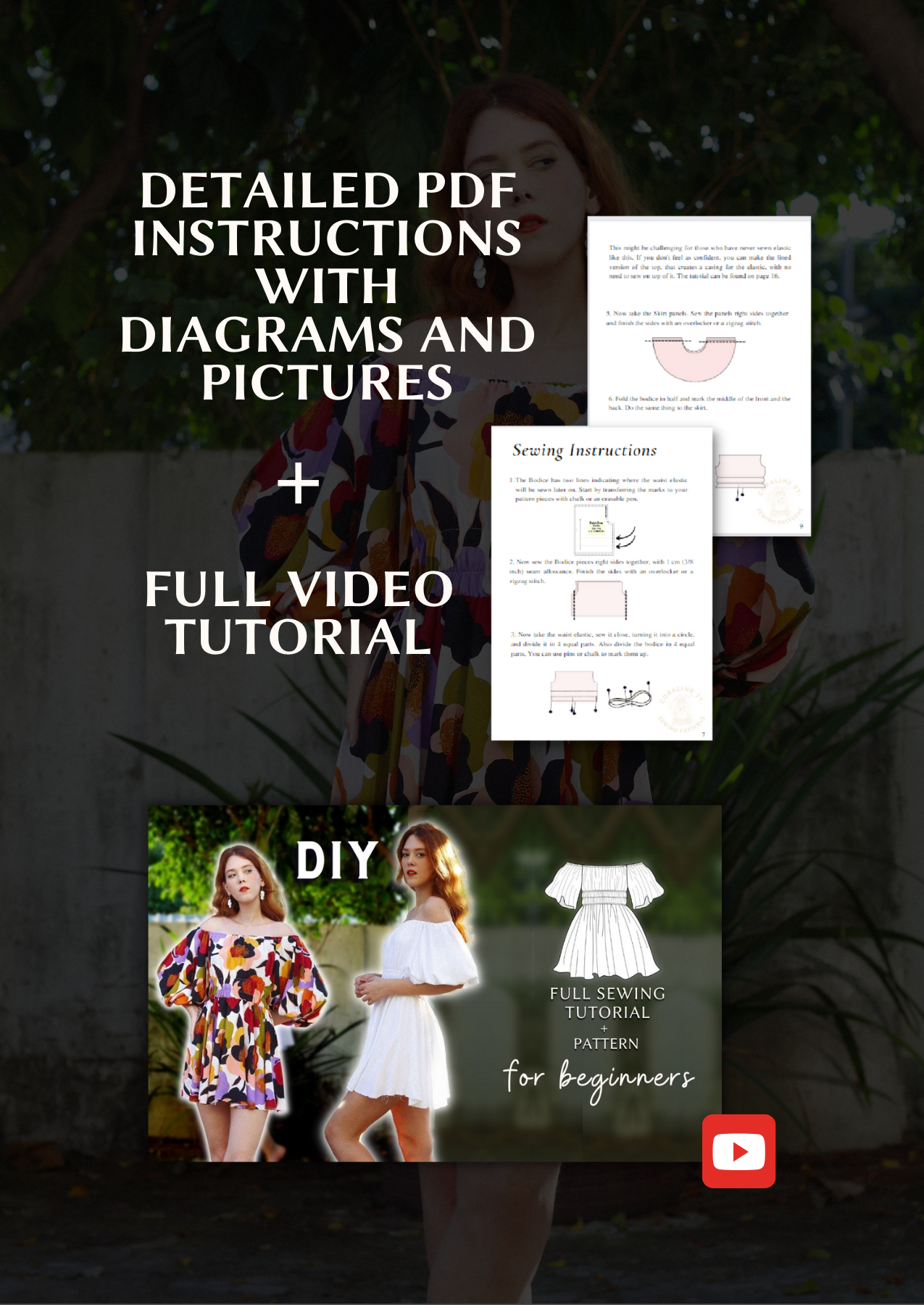 Beatriz Dress PDF Sewing Pattern