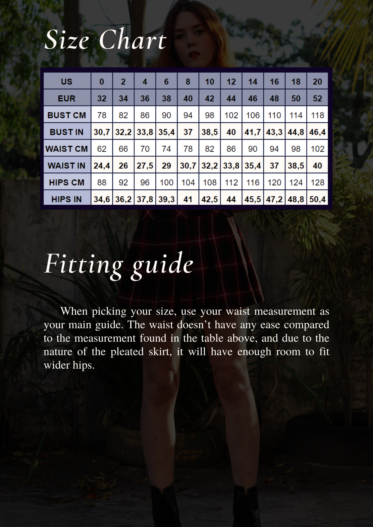 Pleated Mini Skirt FREE PDF Sewing Pattern