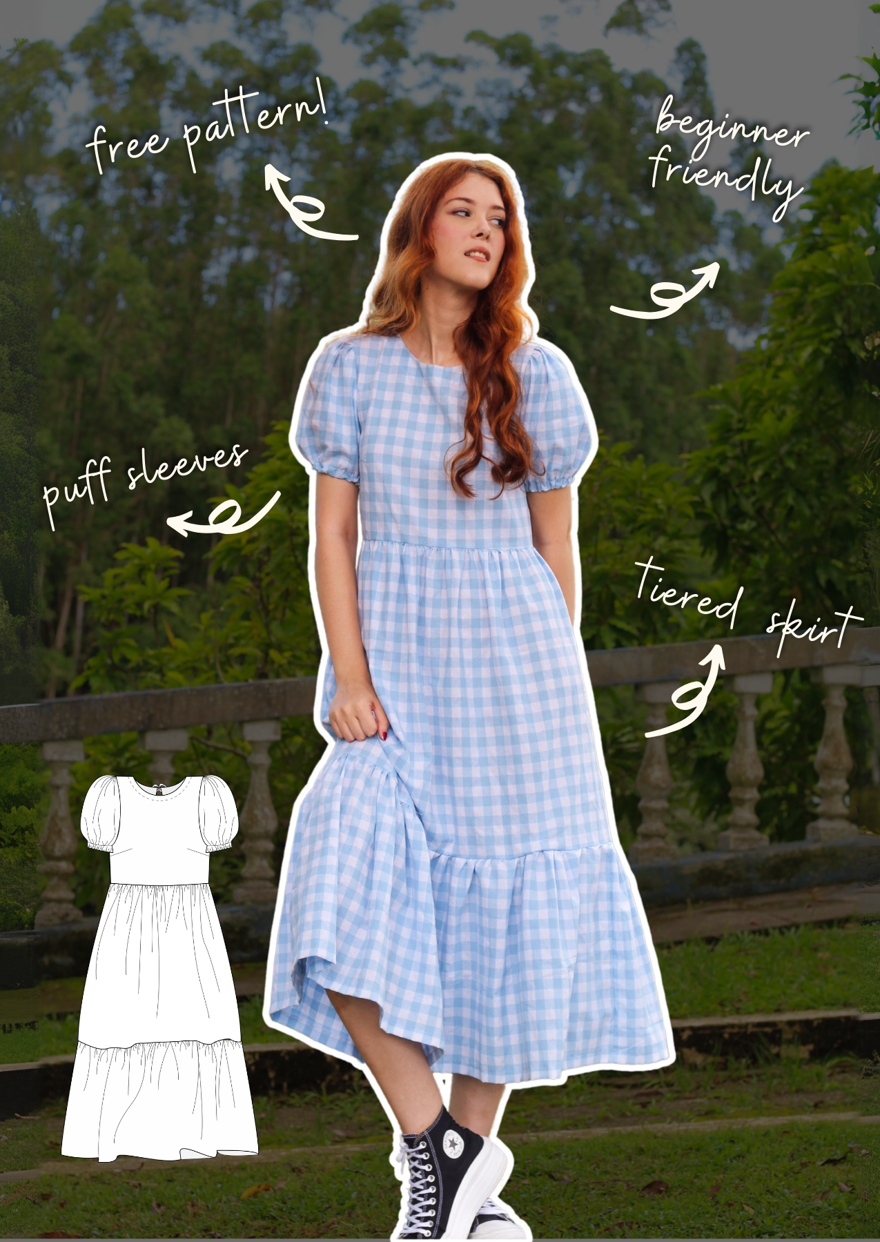 Becca Babydoll Dress FREE PDF Sewing Pattern