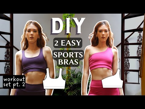 Sewing Pattern PDF, Support the Sports Bra french -  Sweden