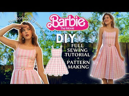 Box Pleated Skirt FREE PDF Sewing Pattern Guide